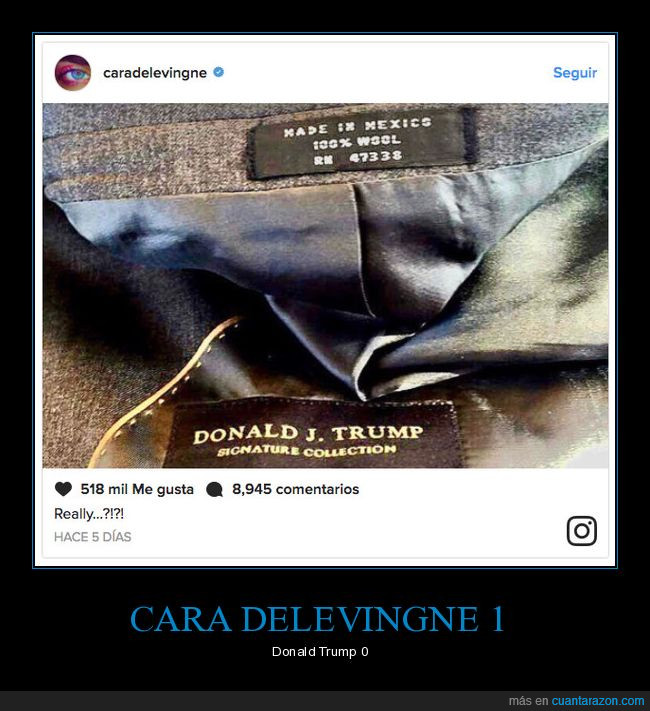 ropa,mexico,trump,made in mexico,zasca